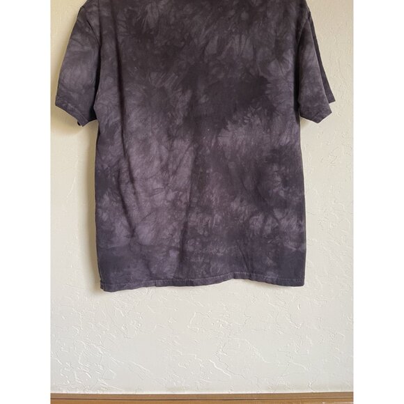 The Mountain Size Small Rainbow Lion T-Shirt Crewneck Short Sleeve Gray Tie Dye - Picture 6 of 7